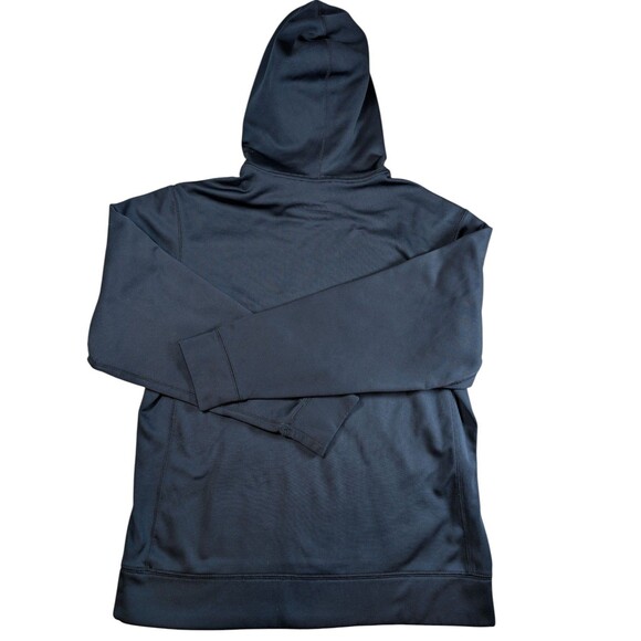 NIKE Therma-Fit Black Long Sleeve Hoodie Pullover Drawstring - Men's Size Medium - Picture 2 of 7
